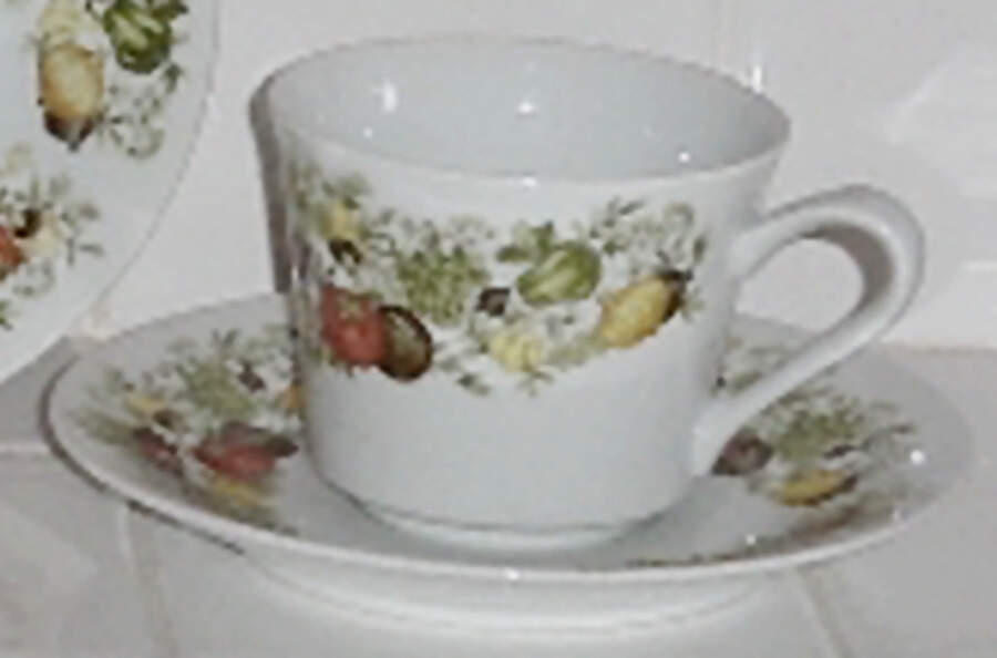JAP315 Flat Cup & Saucer Set by Japan-1