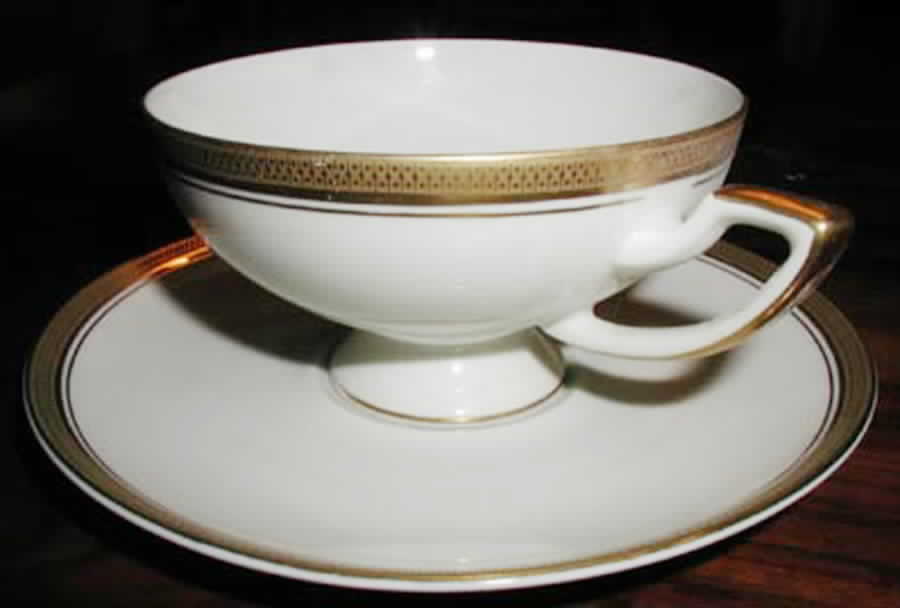 JOH290 Footed Cup & Saucer Set by Johann Haviland-1