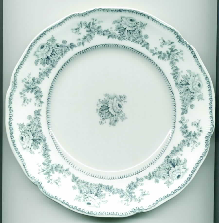 Raleigh (Floral, No Trim) Salad Plate by Johnson Brothers-1