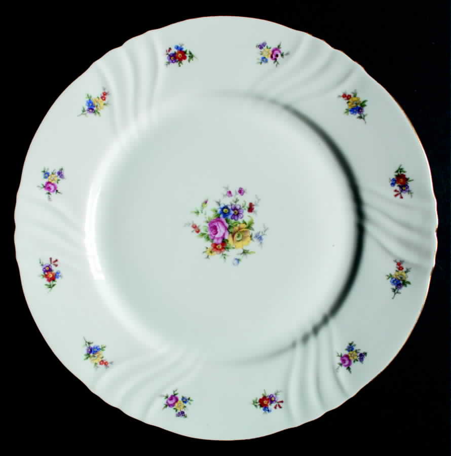 Summerflowers (No Verge) Dinner Plate by Johann Haviland-1