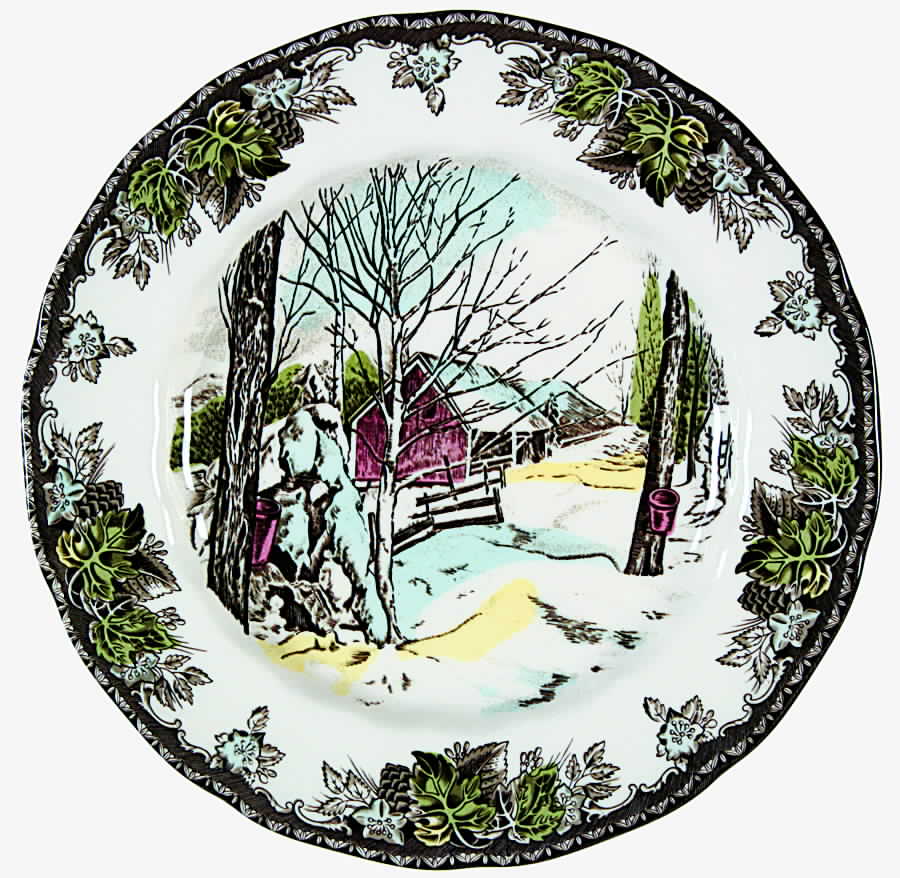 Friendly Village 50th Anniversary Salad Plate by Johnson Brothers-1