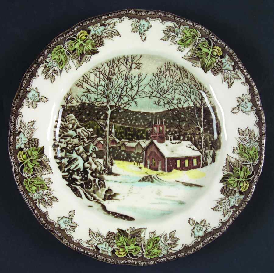 Friendly Village 50th Anniversary Salad Plate by Johnson Brothers-1