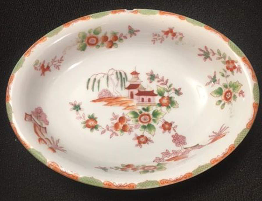 JAP344 9" Oval Vegetable Bowl by Japan-1