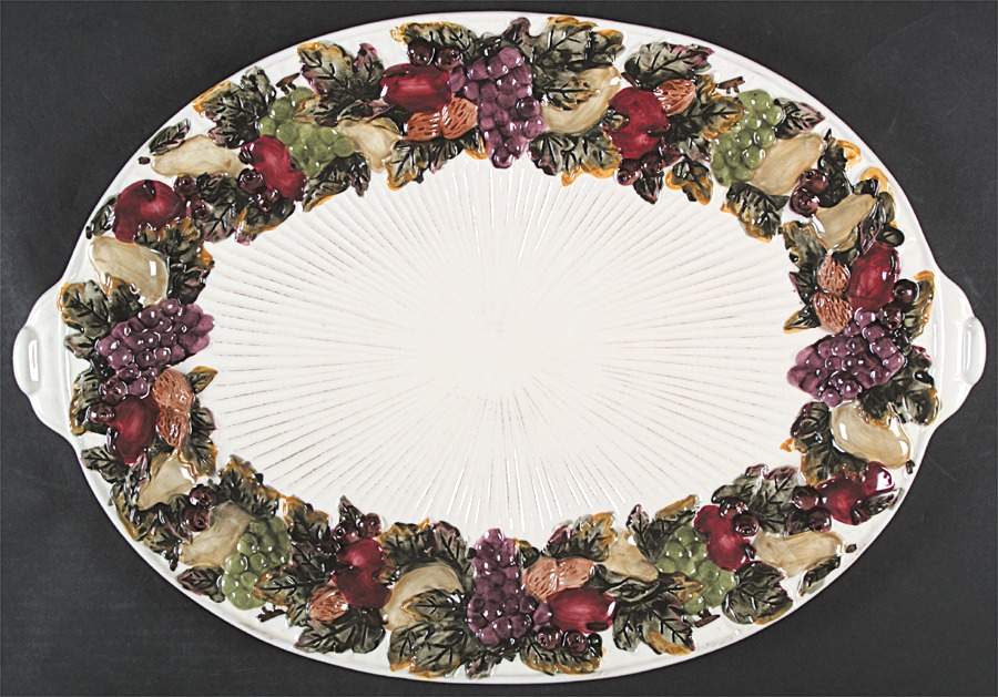 Harvest 21" Oval Serving Platter by JCPenney-1
