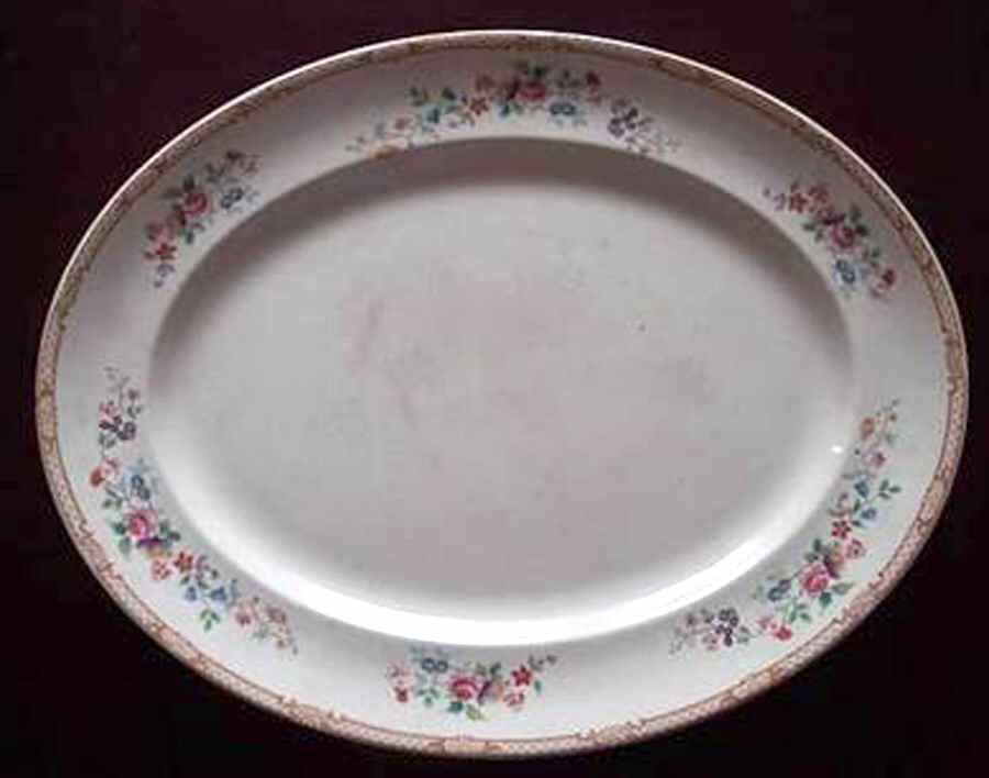 Delamere 12" Oval Serving Platter by Johnson Brothers-1