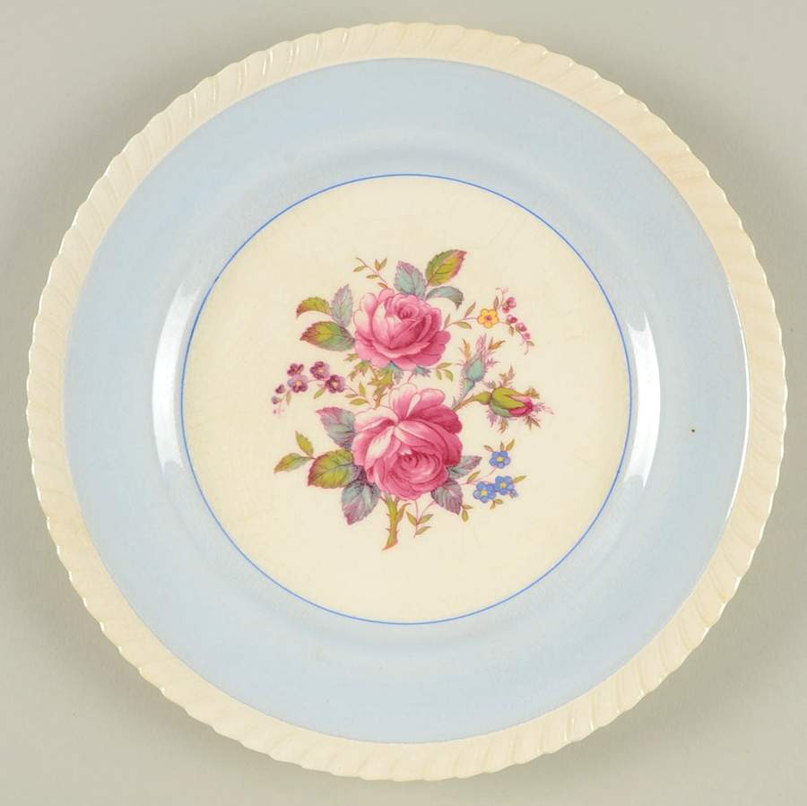 JB21 Light Blue Salad Plate by Johnson Brothers-1