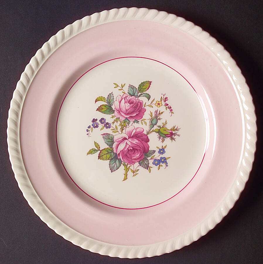 JB21 Pink Salad Plate by Johnson Brothers-1