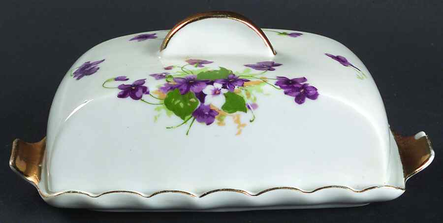 Sweet Violet Half Pound Covered Butter by Japan-1
