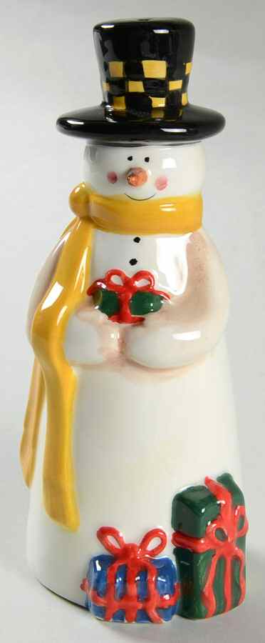 Snowman (One Snowman) Figural Pepper Shaker by JCPenney-1