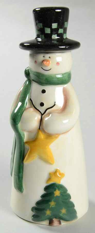 Snowman (One Snowman) Figural Salt Shaker by JCPenney-1