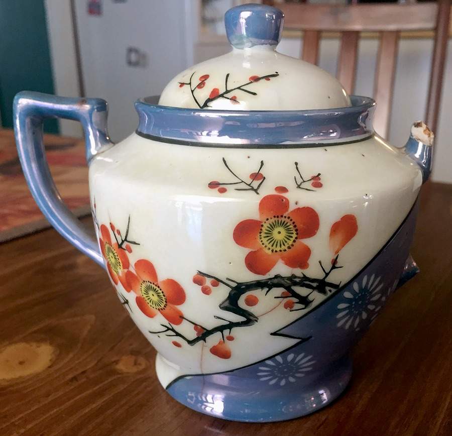 JAP368 Sugar Bowl & Lid by Japan-1