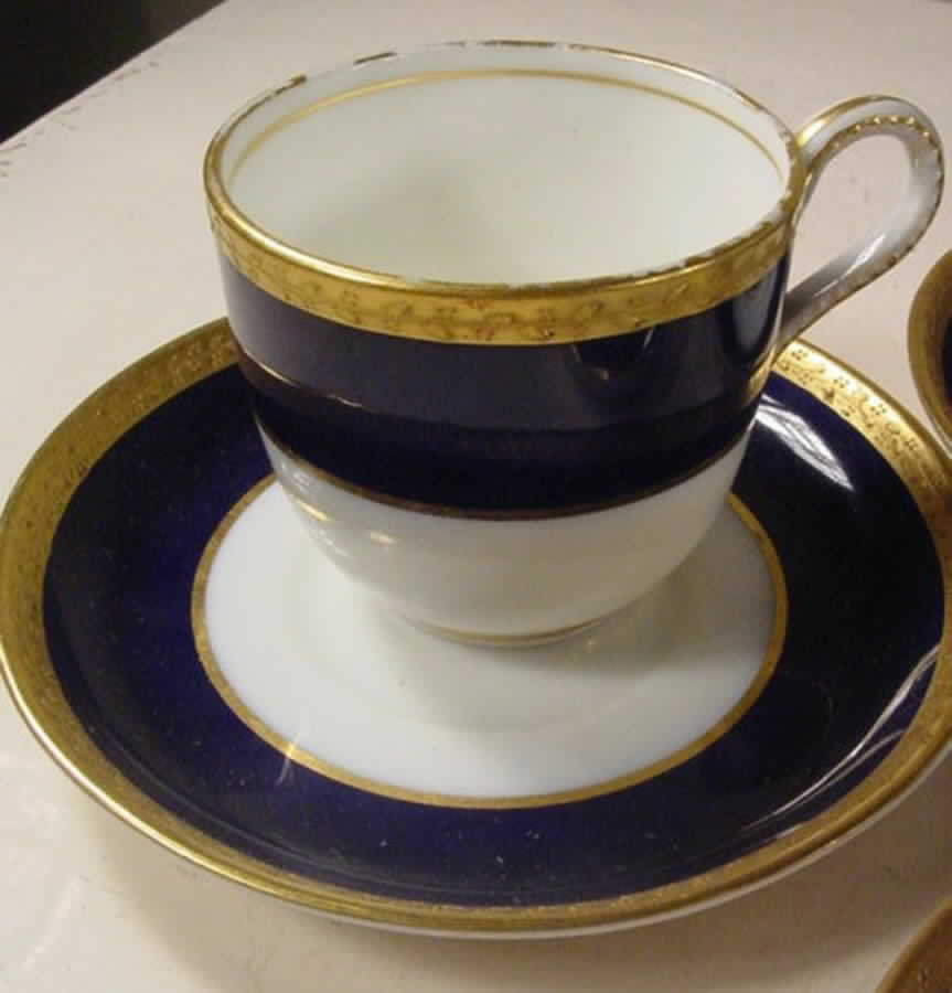 25333 Flat Cup & Saucer Set by Tiffany-1