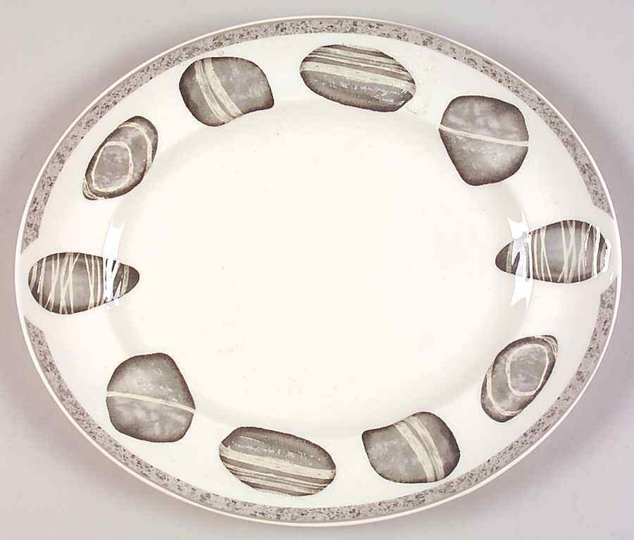 Kernow 12" Oval Serving Platter by Johnson Brothers-1