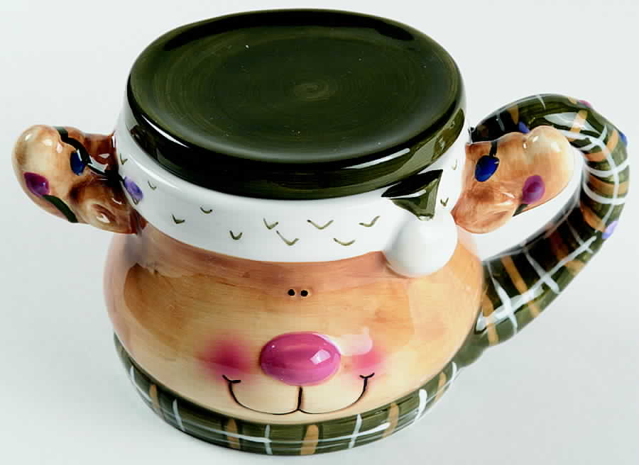 Santa's Helpers Figural Mug & Lid by JCPenney-1