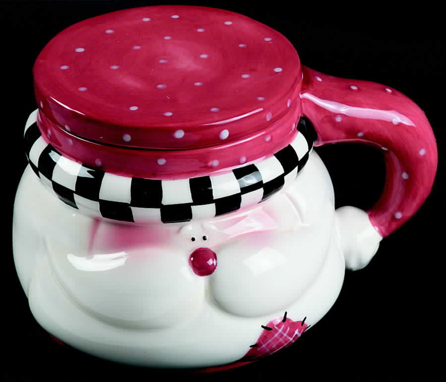 Santa's Helpers Figural Mug & Lid by JCPenney-1