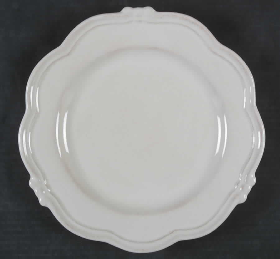 Classic Ecru Off White Dinner Plate by JCPenney-1