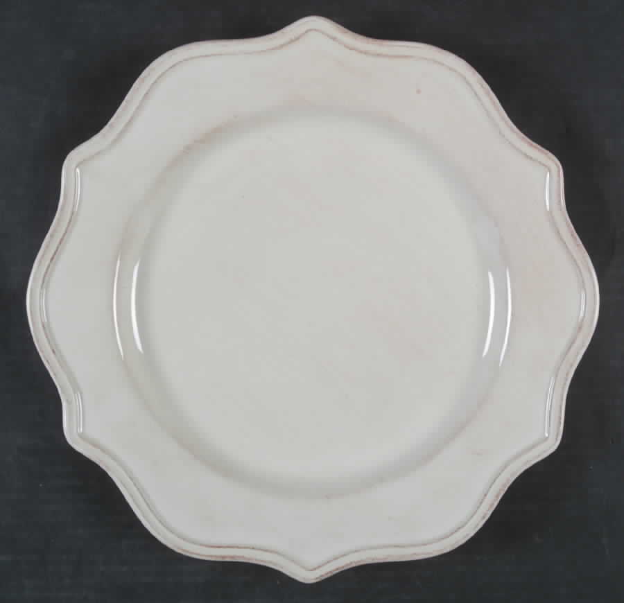 Classic Ecru Off White Service Plate (Charger) by JCPenney-1