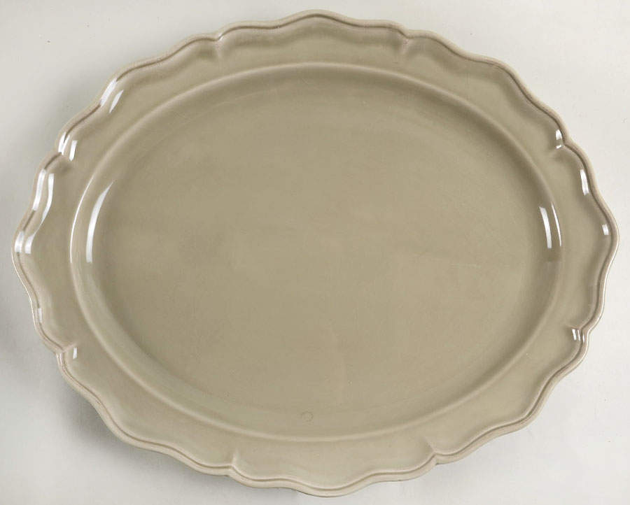 Classic Soft Green 20" Oval Serving Platter by JCPenney-1