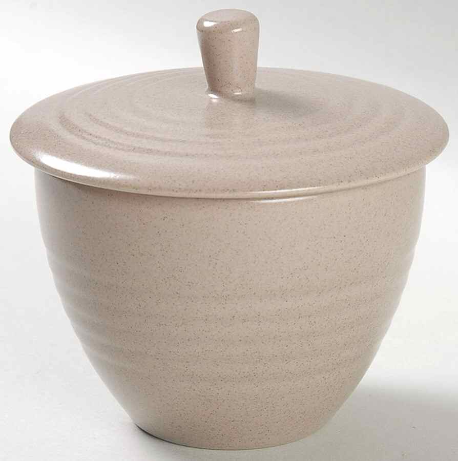 Hessian Sugar Bowl & Lid by Johnson Brothers-1