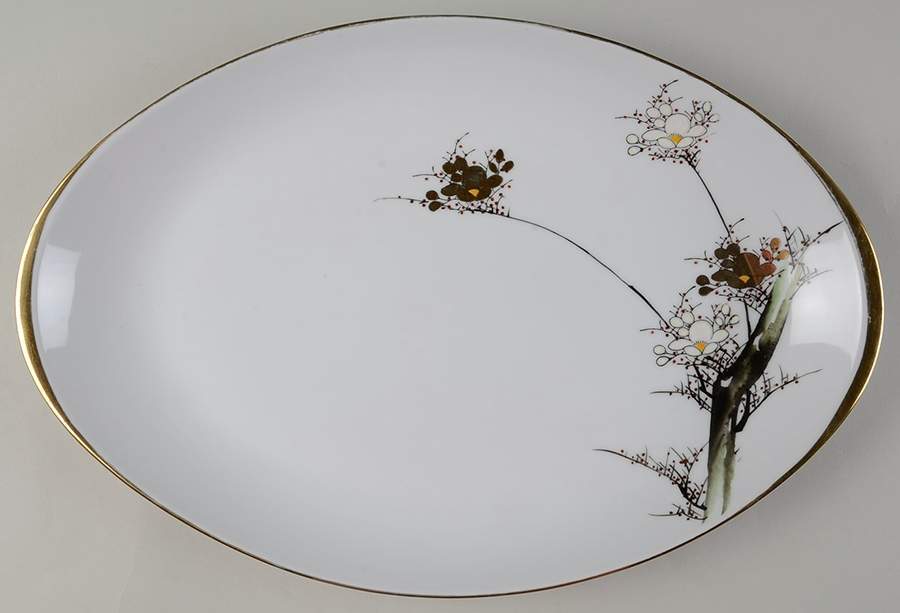 YAJ4 16" Oval Serving Platter by Yamaji-1