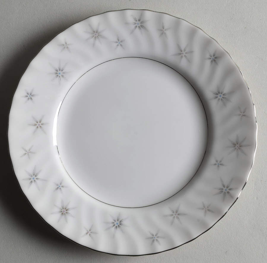 Snowburst Bread & Butter Plate by Japan-1