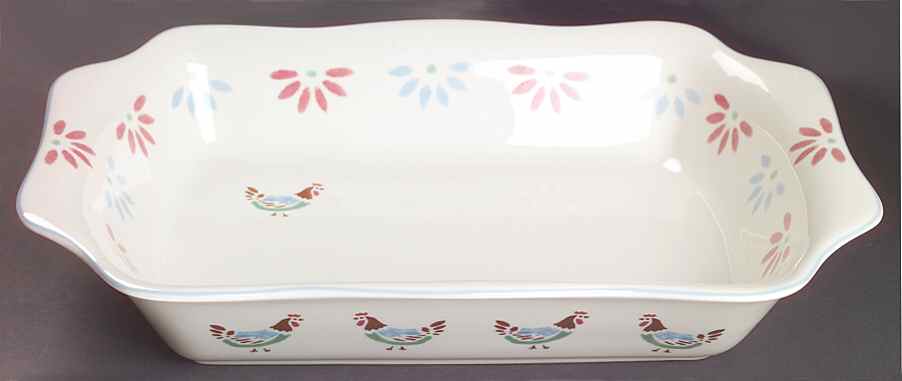 Farmhouse Chic (Accessories) 14" Rectangular Baker by Johnson Brothers-1