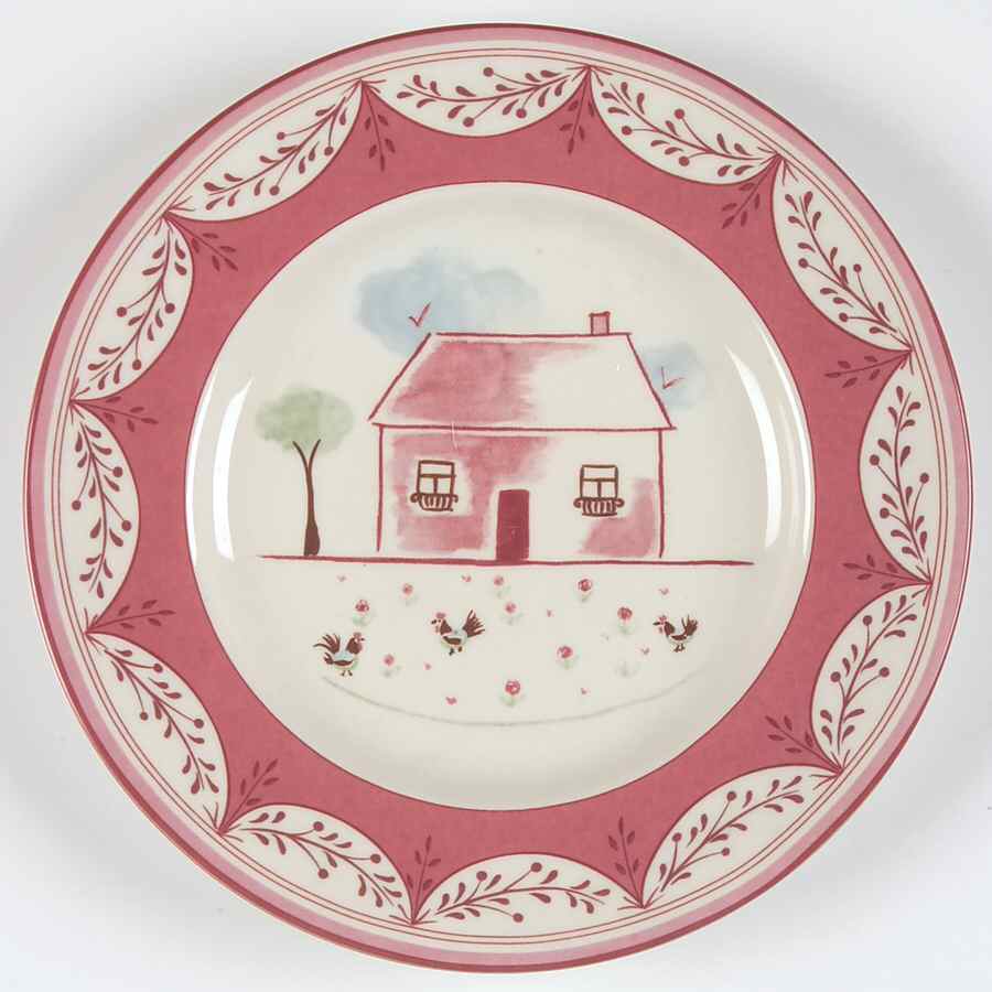 Farmhouse Chic (Farmyard Chick) Salad Plate by Johnson Brothers-1