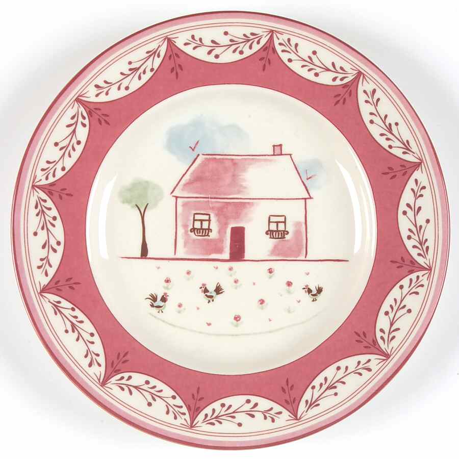 Farmhouse Chic (Farmyard Chick) Salad Plate by Johnson Brothers-1