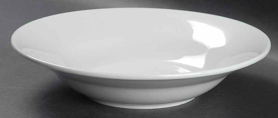 Basic White Large Rim Soup Bowl by JCPenney-1