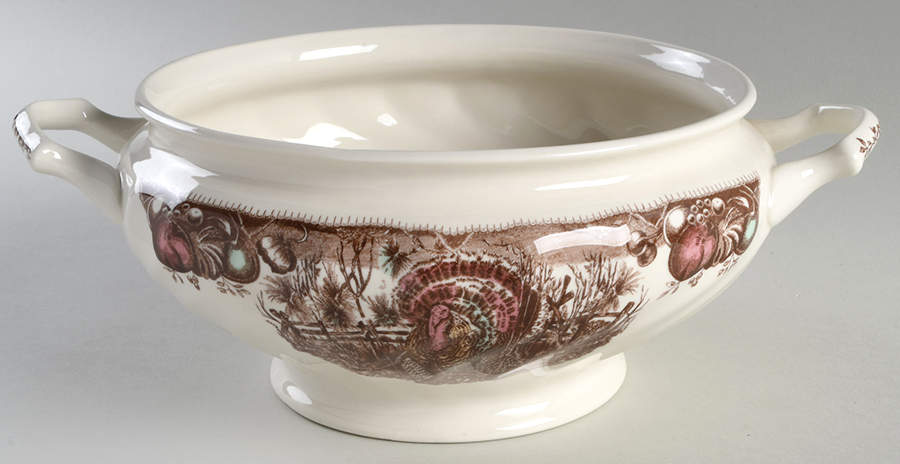 His Majesty (England 1883 Backstamp) Tureen No Lid by Johnson Brothers-1