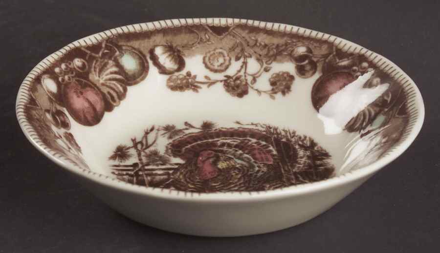 His Majesty (England 1883 Backstamp) Fruit/Dessert (Sauce) Bowl by Johnson Brothers-1