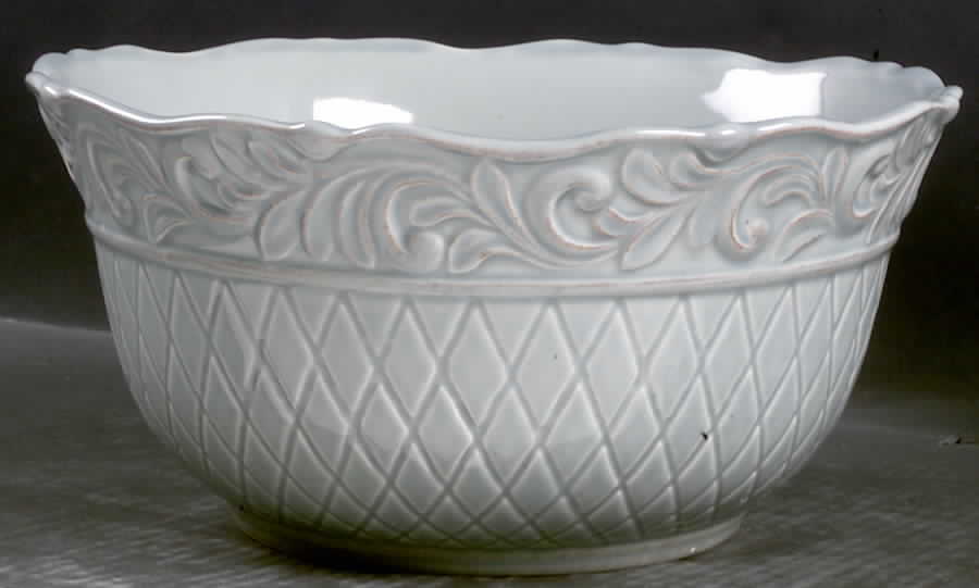 Isabella Blue 10" Large Salad Serving Bowl by JCPenney-1