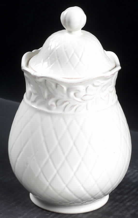 Isabella Ivory Small Canister & Lid by JCPenney-1