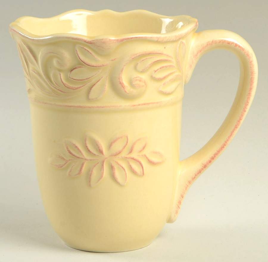 Isabella Yellow Mug by JCPenney-1