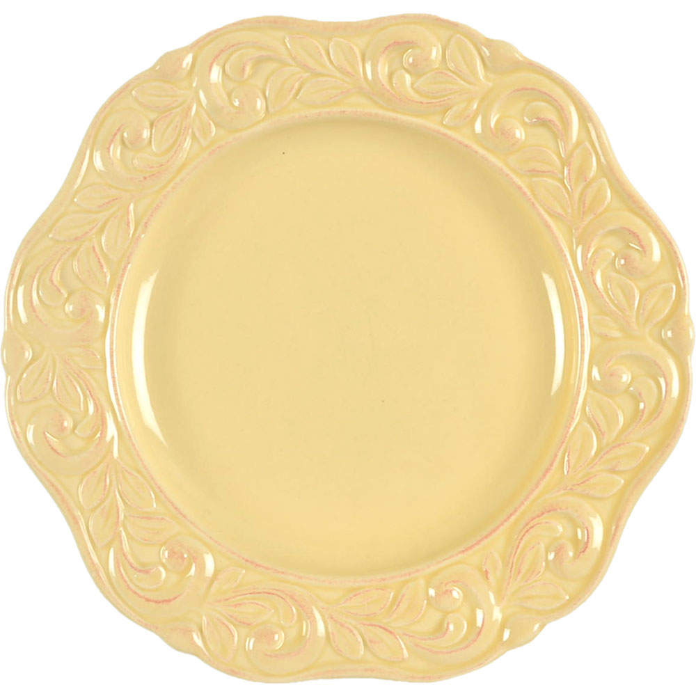 Isabella Yellow Salad Plate by JCPenney-1