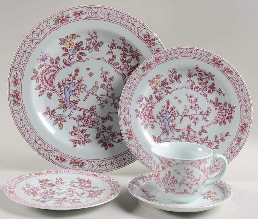 Singapore Bird 5 Piece Place Setting by Johnson Brothers-1