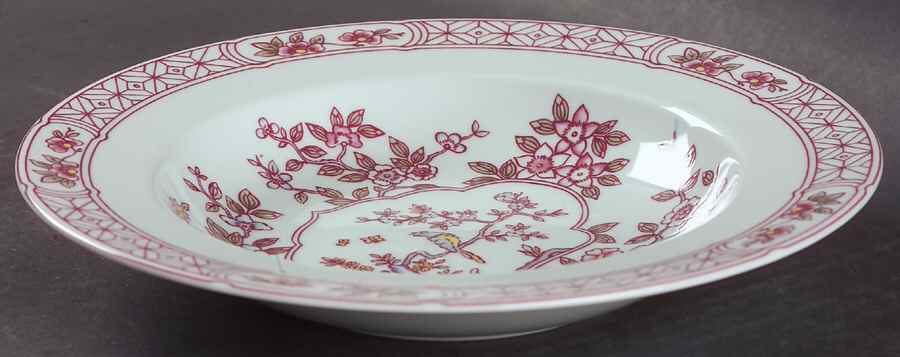 Singapore Bird Large Rim Soup Bowl by Johnson Brothers-1