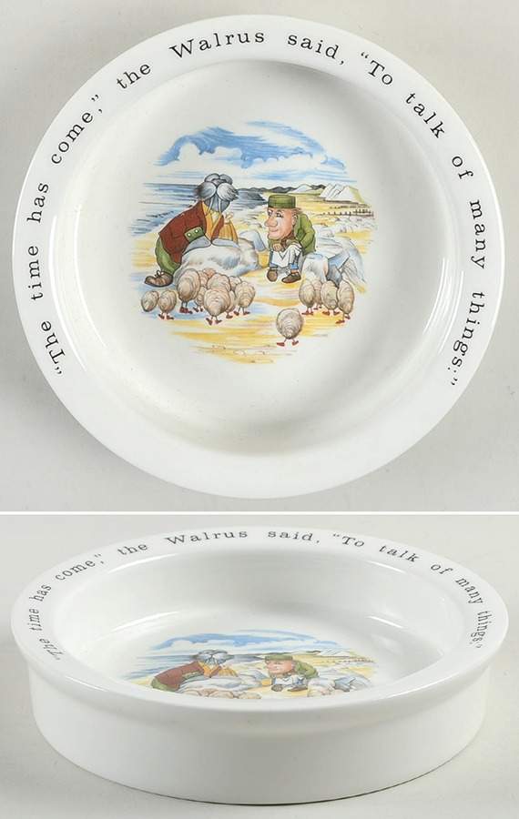 Alice In Wonderland Child's Bowl by Johnson Brothers-1