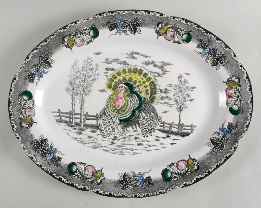 Jap405 19" Oval Serving Platter by Japan-1