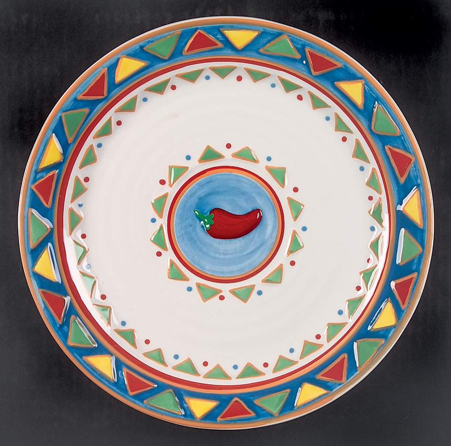 Sets To Go Salsa Dinner Plate by JCPenney-1