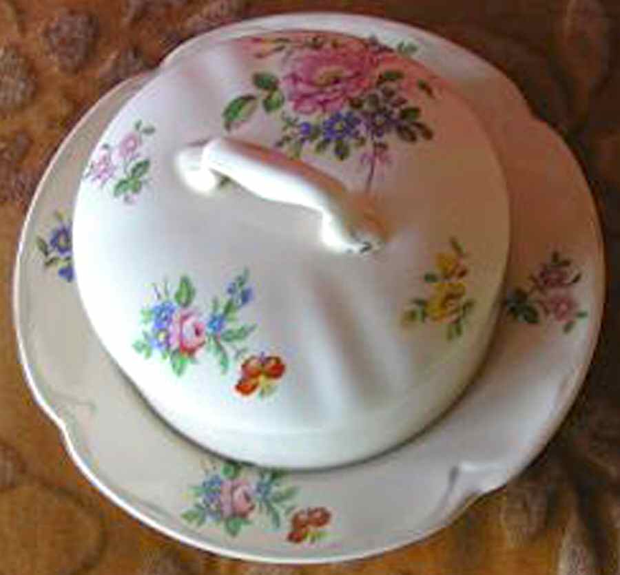 JB807 Round Covered Butter by Johnson Brothers-1