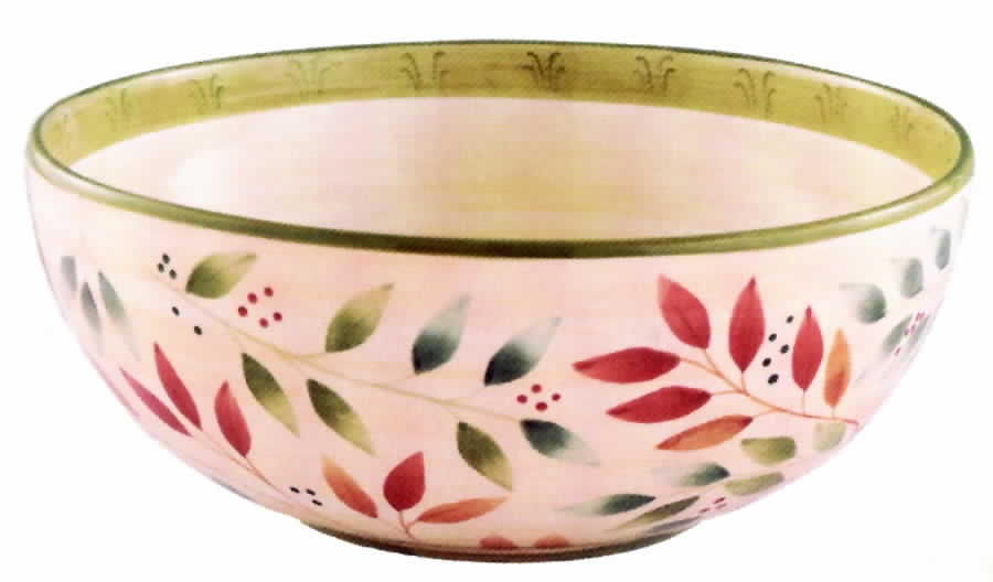 Wild Hatch 12" Round Vegetable Bowl by Jay Willfred-1