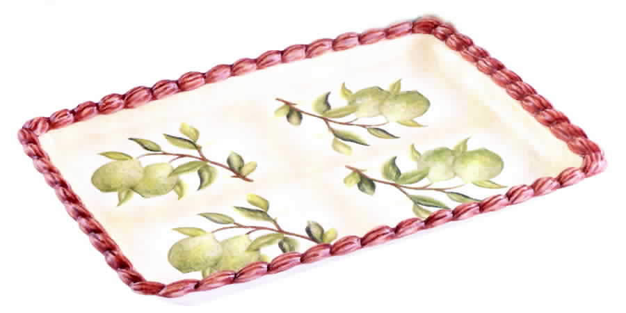 Wild Hatch 15" Rectangular Serving Platter by Jay Willfred-1