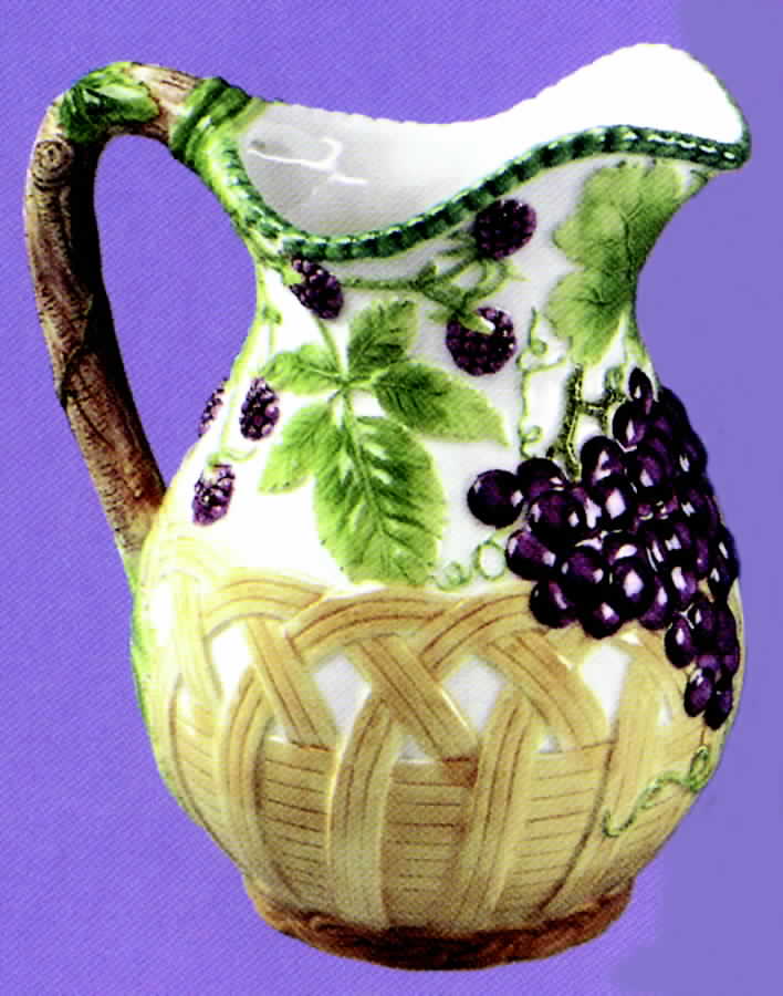Wild Berries (Multicolor) Pitcher by Jay Willfred-1