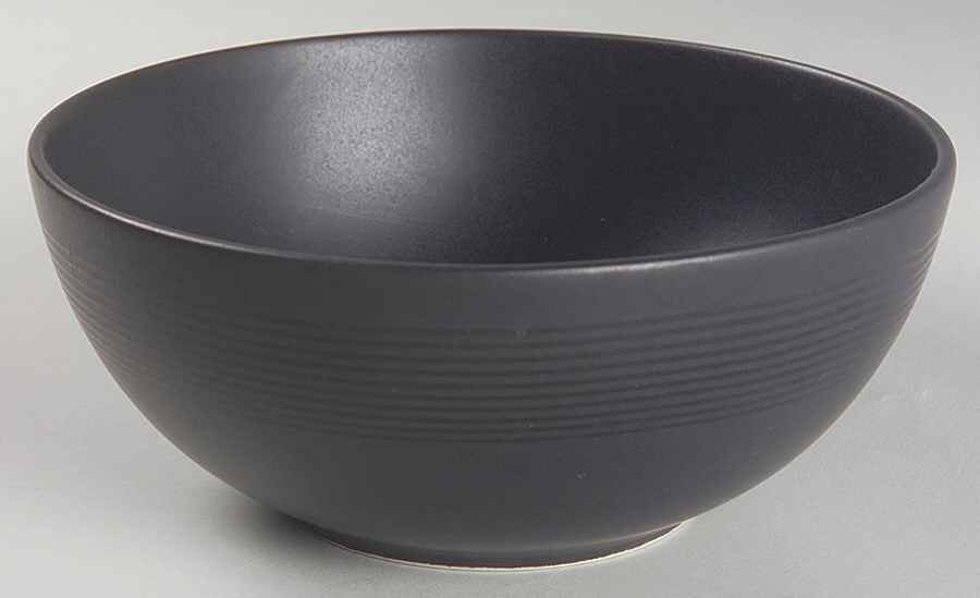 Colin Cowie Noir (Nero, Black) Soup/Cereal Bowl by JCPenney-1