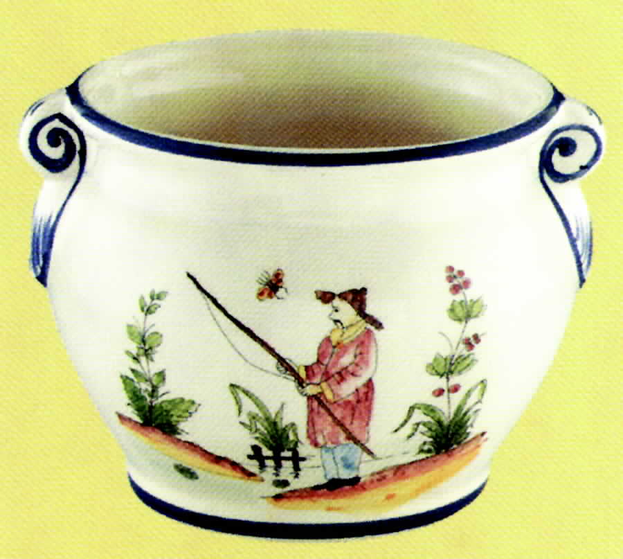Chinoiserie (Multicolor) Medium Cachepot by Jay Willfred-1