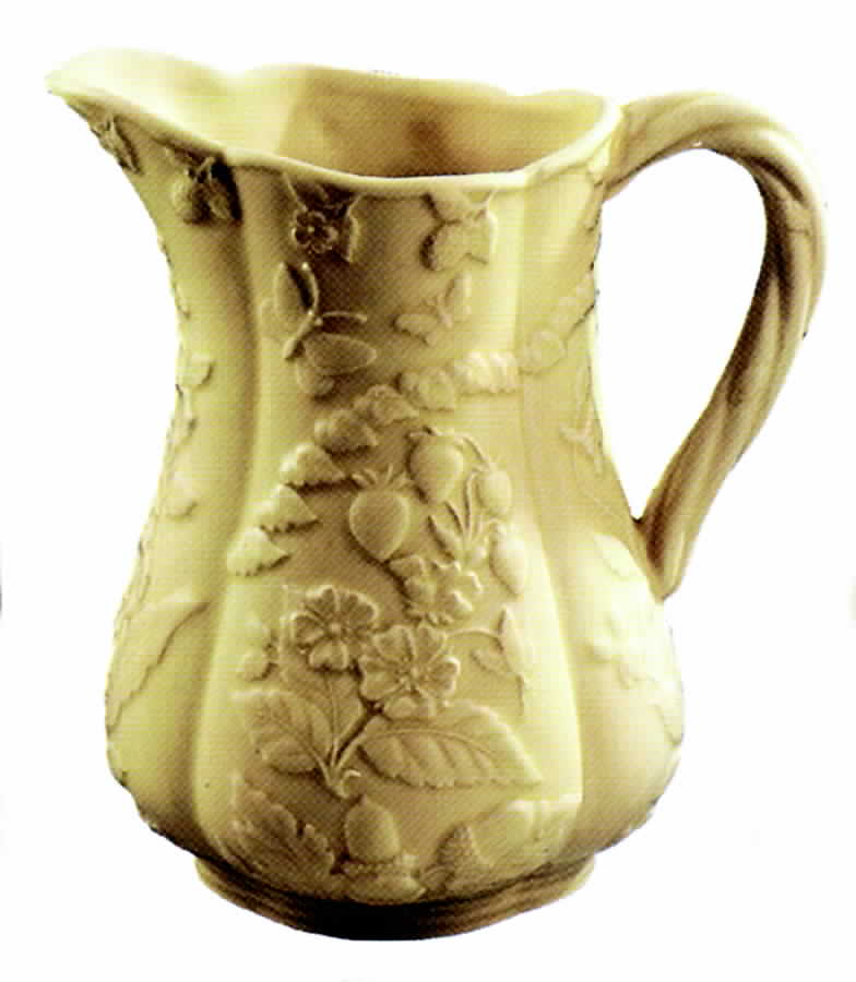 English Meadow (Cream) Pitcher by Jay Willfred-1