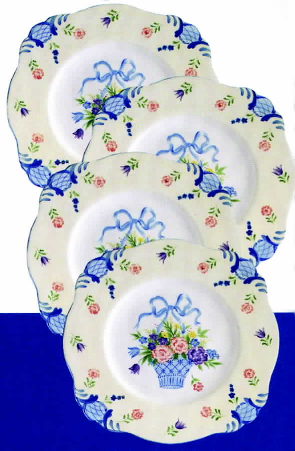 Amelie Salad/Dessert Plate by Jay Willfred-1