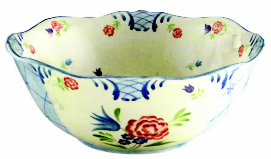 Amelie 11" Round Vegetable Bowl by Jay Willfred-1
