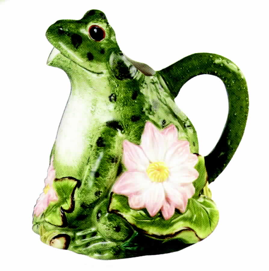 Leaps & Bounds Figural Pitcher by Jay Willfred-1